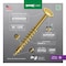 Spax SPAX Multi-Material No. 10 in. X 2-1/2 in. L T-20+ Wafer Head Serrated Construction Screws 4281020500604 - alternate 6